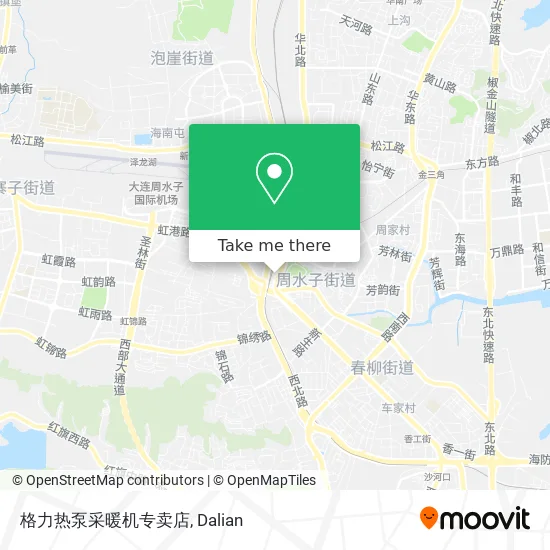 格力热泵采暖机专卖店 map