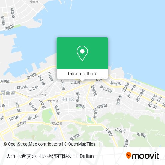 大连吉希艾尔国际物流有限公司 map