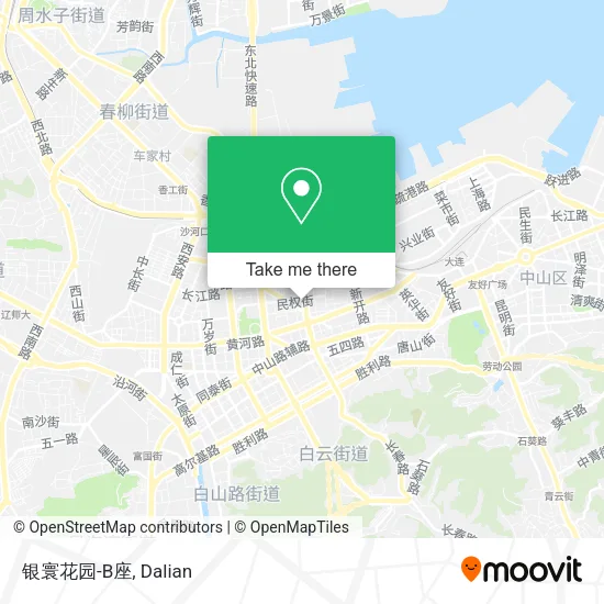 银寰花园-B座 map