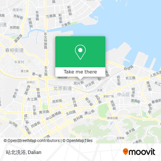 站北洗浴 map