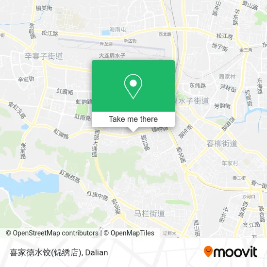 喜家德水饺(锦绣店) map