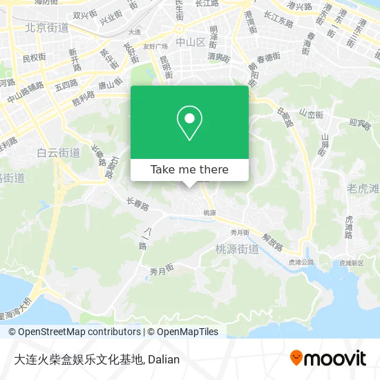 大连火柴盒娱乐文化基地 map