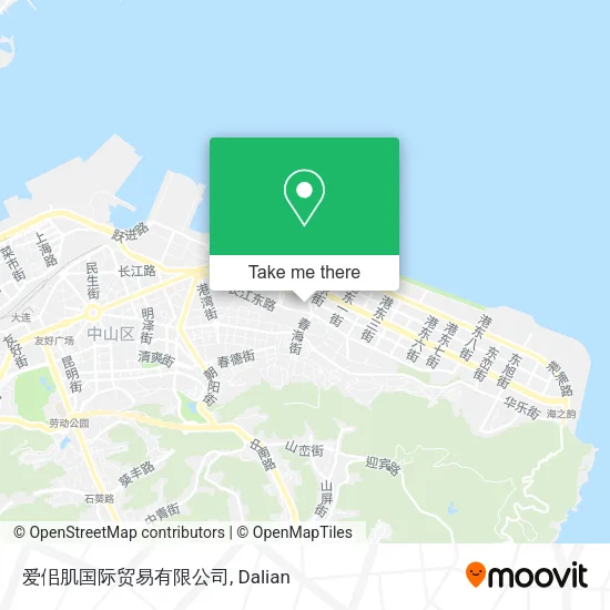 爱佀肌国际贸易有限公司 map