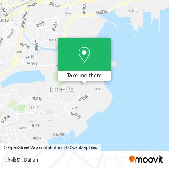 海燕街 map