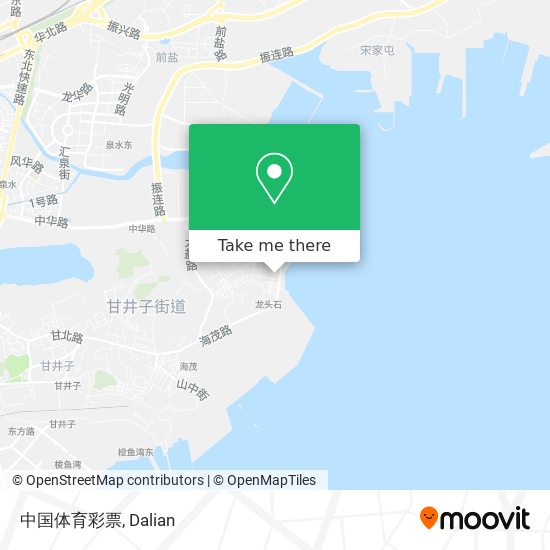 中国体育彩票 map
