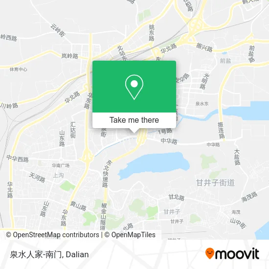 泉水人家-南门 map