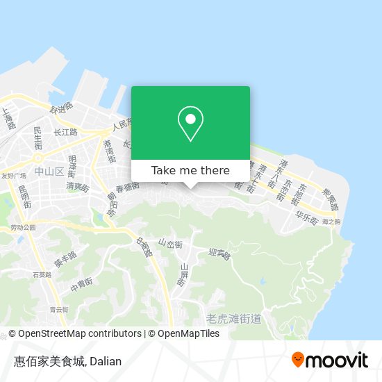 惠佰家美食城 map