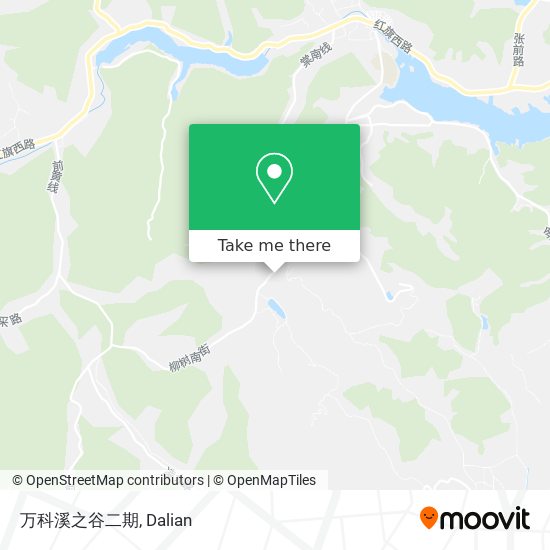 万科溪之谷二期 map