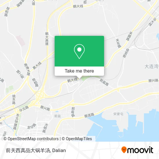 前关西真品大锅羊汤 map