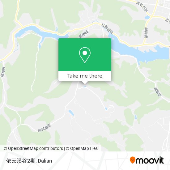 依云溪谷2期 map