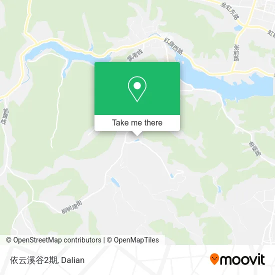 依云溪谷2期 map