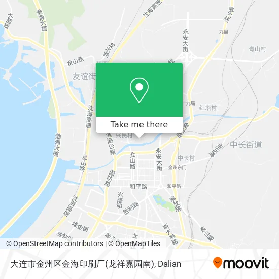 大连市金州区金海印刷厂(龙祥嘉园南) map