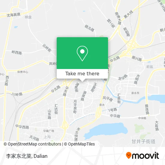 李家东北菜 map