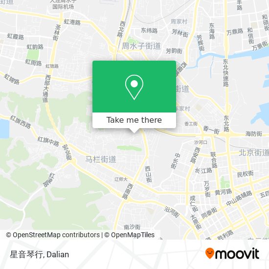 星音琴行 map
