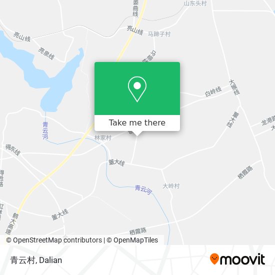 青云村 map