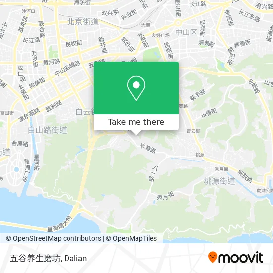 五谷养生磨坊 map
