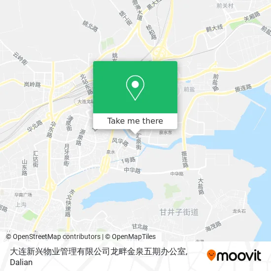 大连新兴物业管理有限公司龙畔金泉五期办公室 map