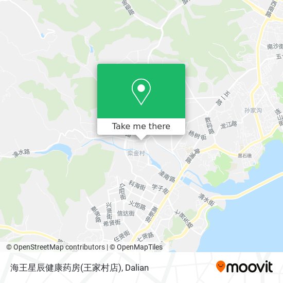 海王星辰健康药房(王家村店) map