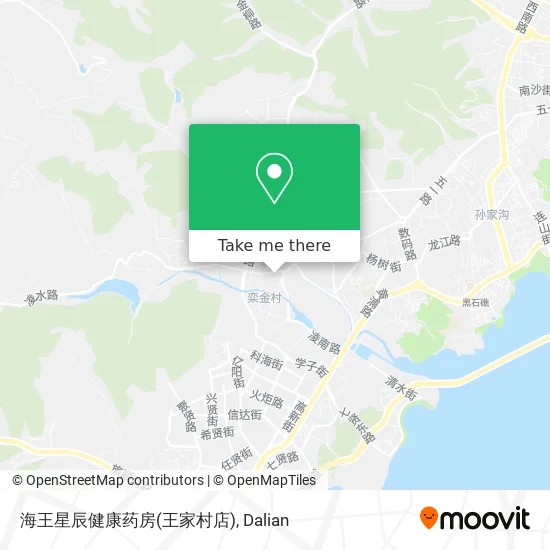 海王星辰健康药房(王家村店) map