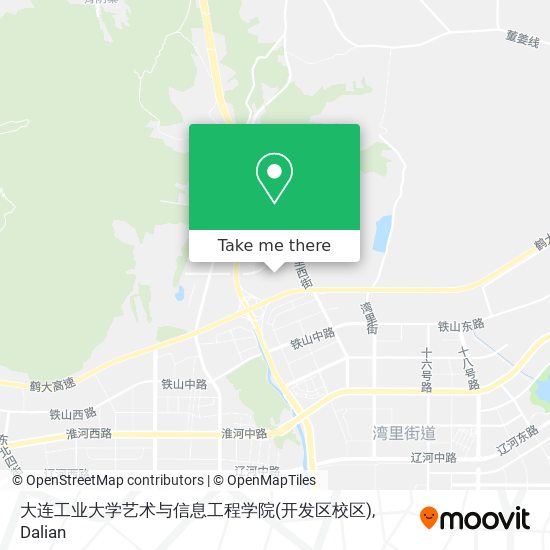 大连工业大学艺术与信息工程学院(开发区校区) map