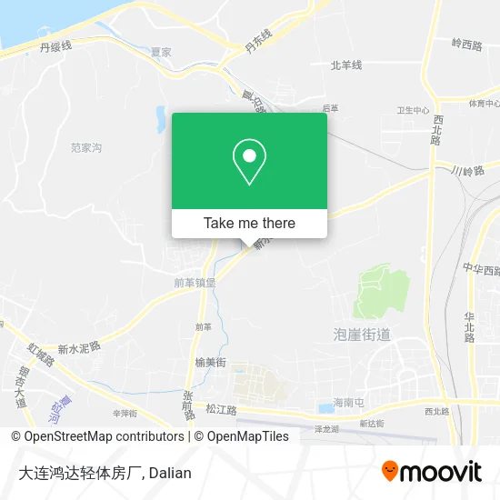 大连鸿达轻体房厂 map