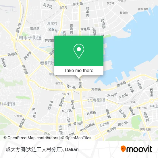 成大方圆(大连工人村分店) map