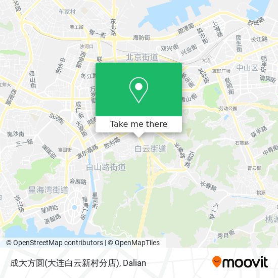 成大方圆(大连白云新村分店) map