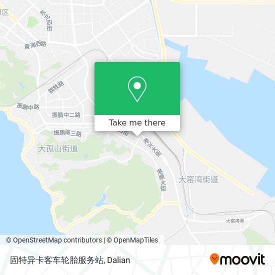 固特异卡客车轮胎服务站 map
