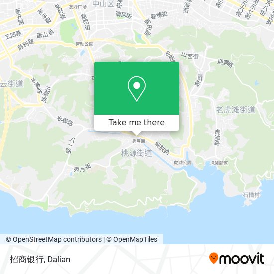 招商银行 map
