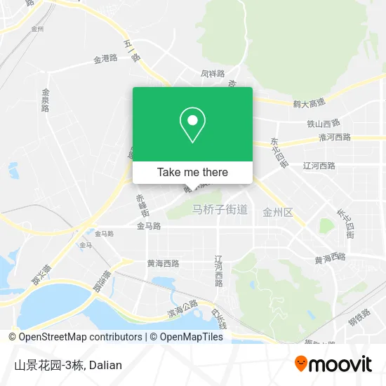 山景花园-3栋 map