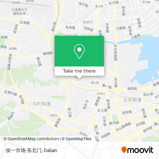 侯一市场-东北门 map