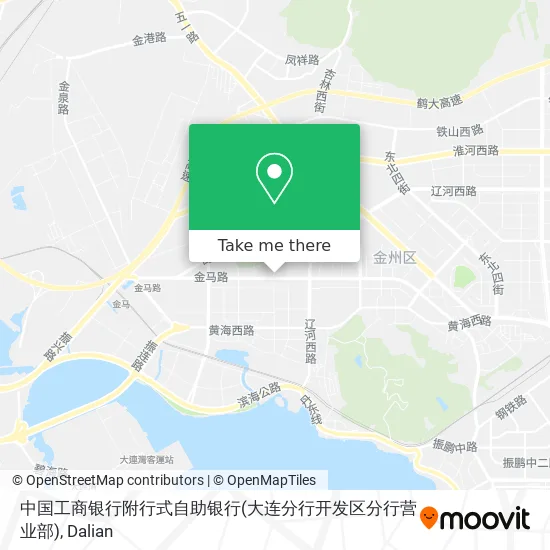 中国工商银行附行式自助银行(大连分行开发区分行营业部) map