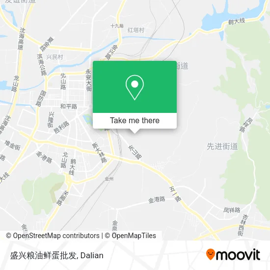 盛兴粮油鲜蛋批发 map