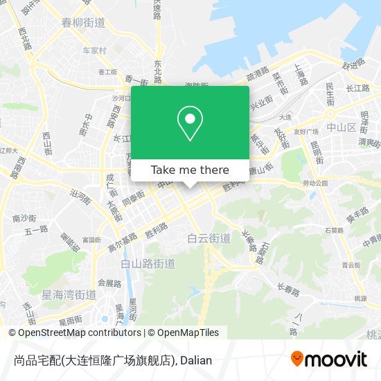 尚品宅配(大连恒隆广场旗舰店) map