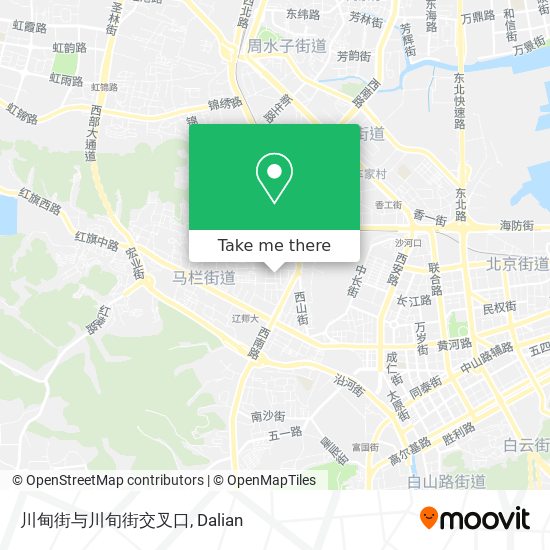 川甸街与川旬街交叉口 map