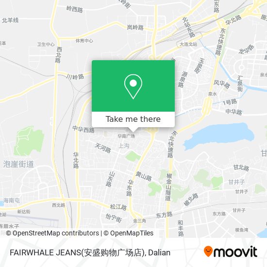 FAIRWHALE JEANS(安盛购物广场店) map