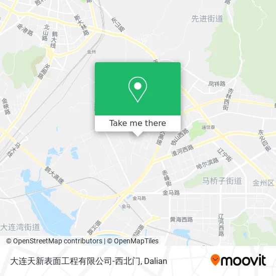 大连天新表面工程有限公司-西北门 map