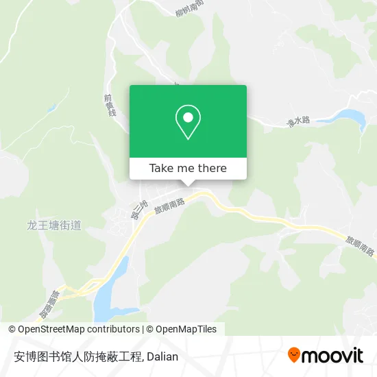 安博图书馆人防掩蔽工程 map