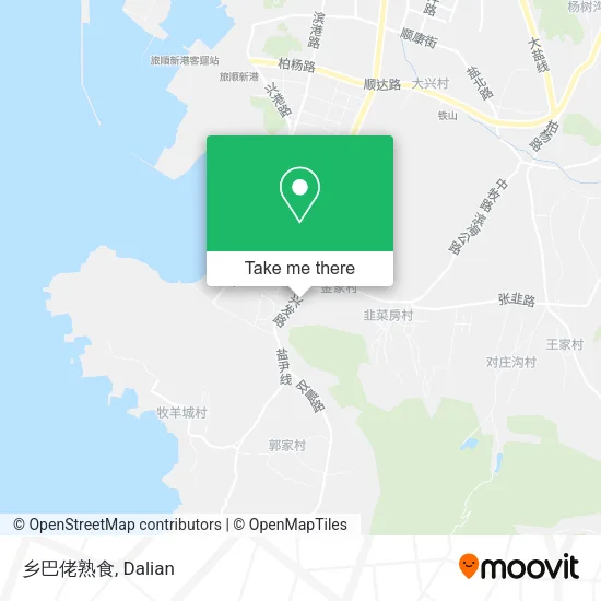 乡巴佬熟食 map