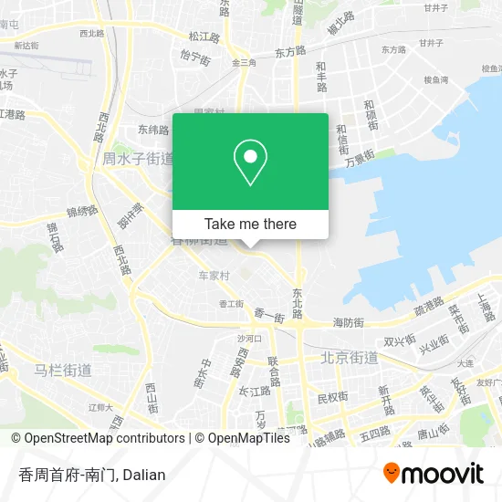 香周首府-南门 map