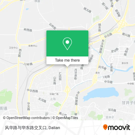风华路与华东路交叉口 map