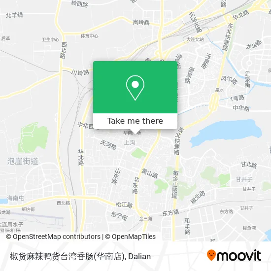 椒货麻辣鸭货台湾香肠(华南店) map