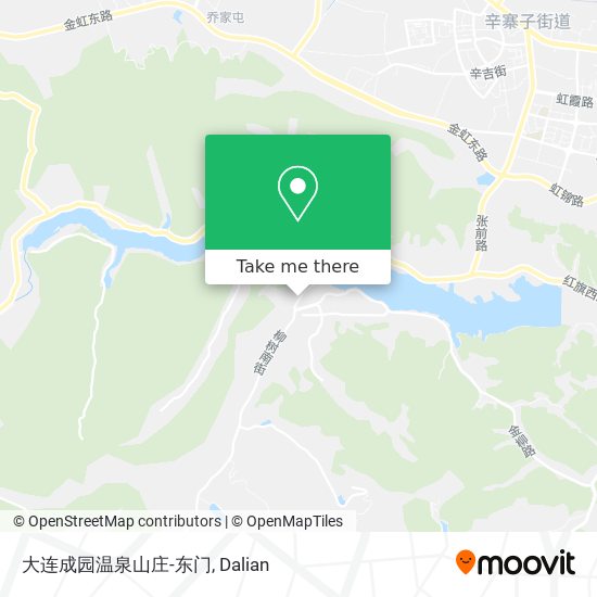 大连成园温泉山庄-东门 map