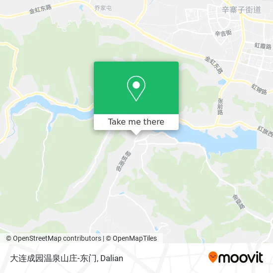 大连成园温泉山庄-东门 map