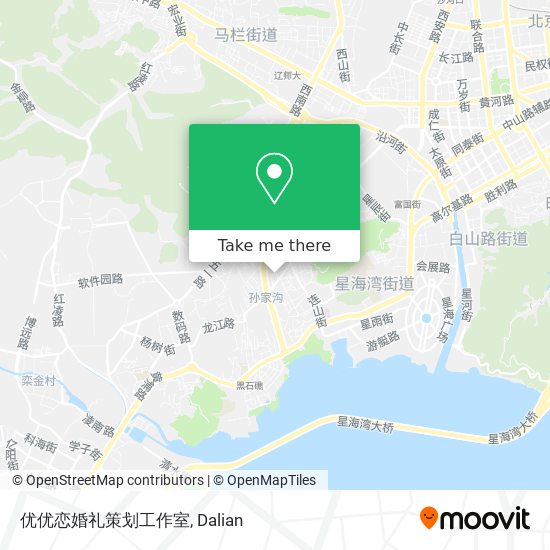 优优恋婚礼策划工作室 map