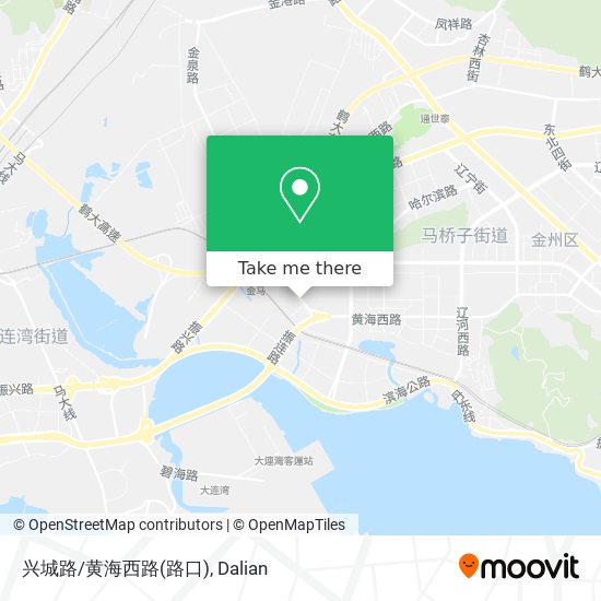 兴城路/黄海西路(路口) map