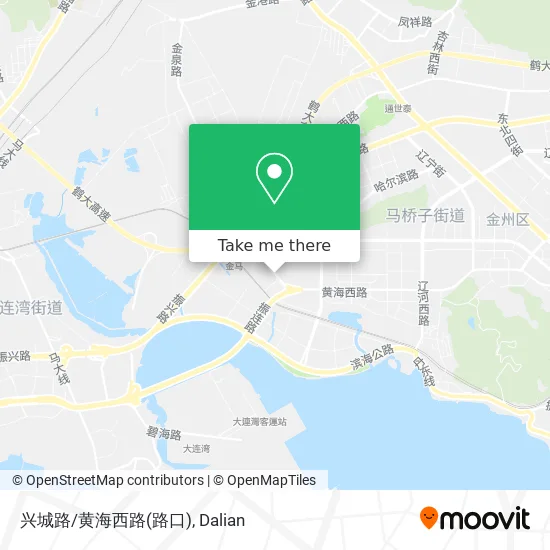 兴城路/黄海西路(路口) map