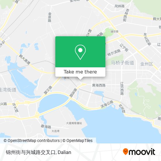 锦州街与兴城路交叉口 map
