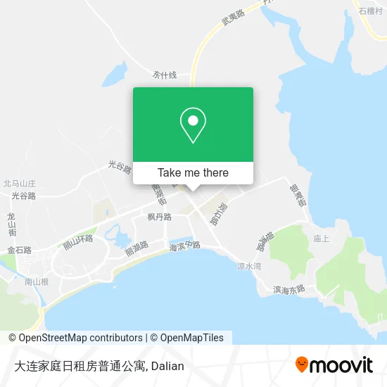 大连家庭日租房普通公寓 map