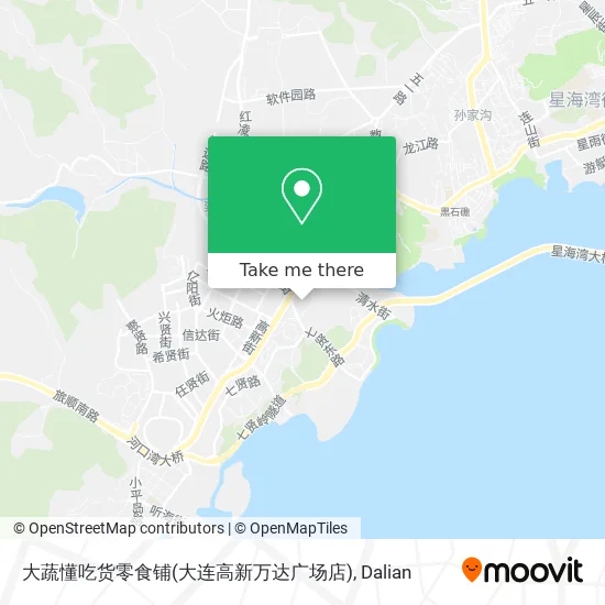 大蔬懂吃货零食铺(大连高新万达广场店) map